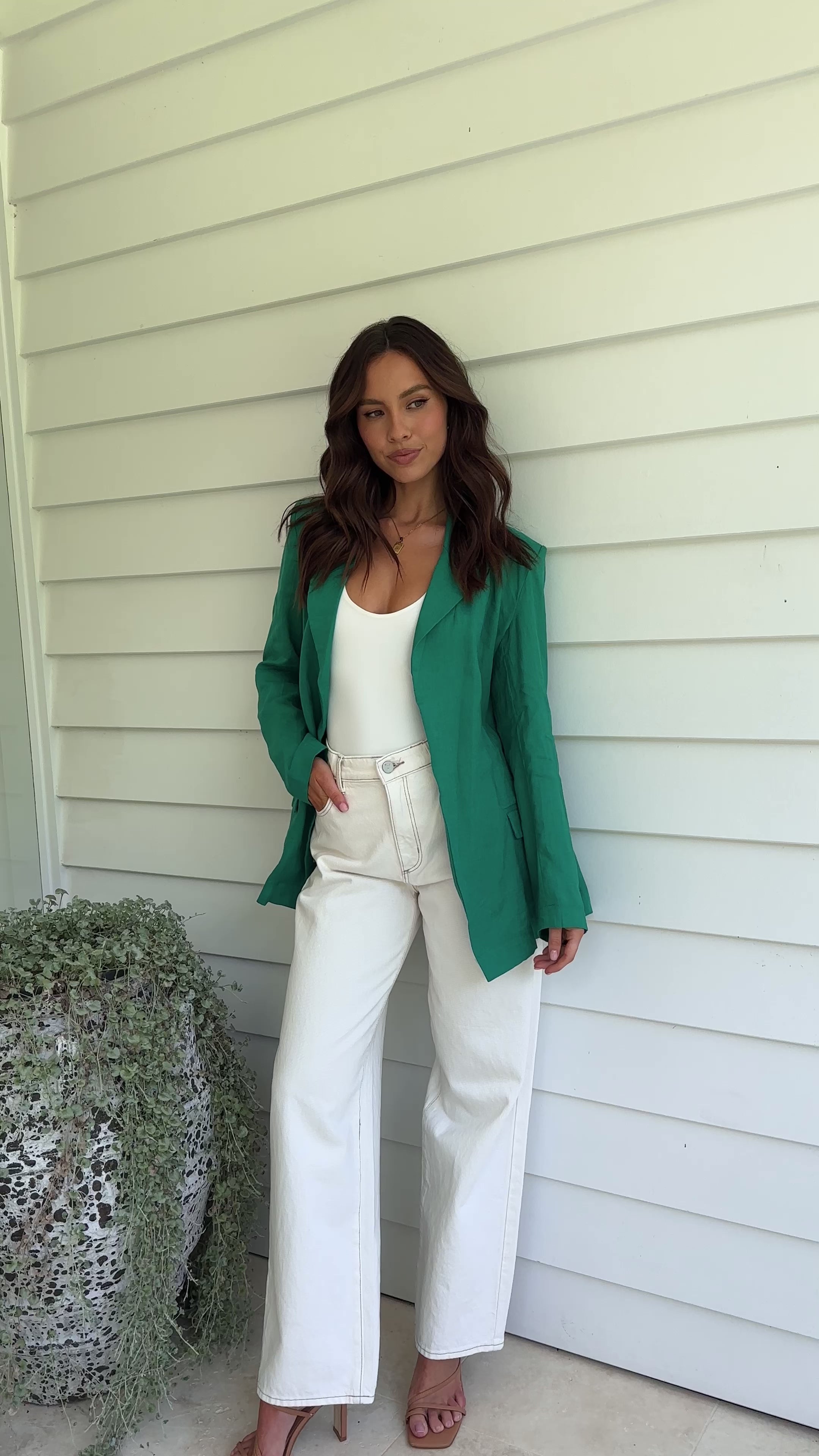 Mandee Blazer - Apple